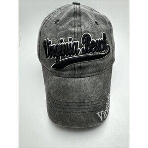 VIRGINIA BEACH WOMENS ADJUSTABLE STRAPBACK BASEBALL HAT/CAP, OUTDOOR/TRAVEL GR63